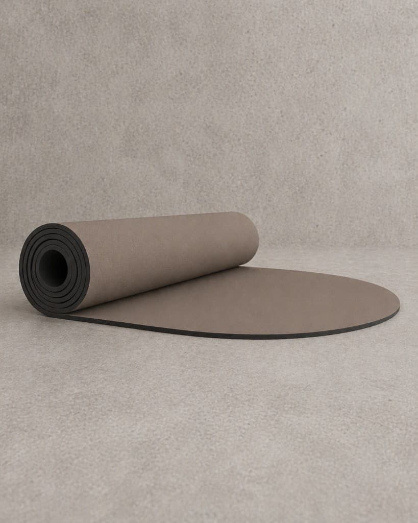 Tapis Yogaé roulé, vue de côté