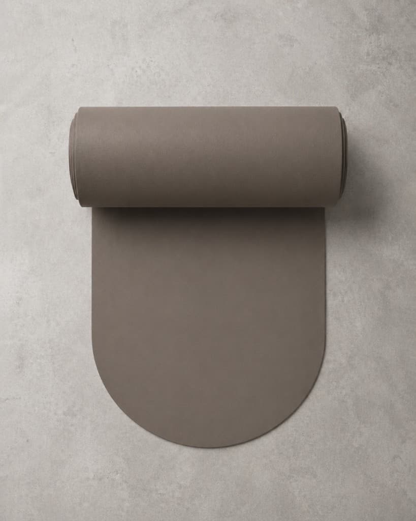 Tapis Yogaé roulé, vue de dessus